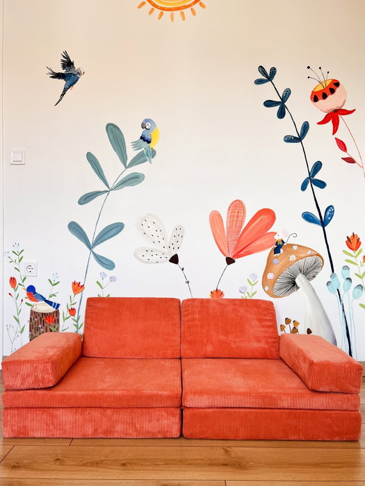 Atelier Del Sofa Puzzle - Naranja Atelier Del Sofa Puzzle - Naranja